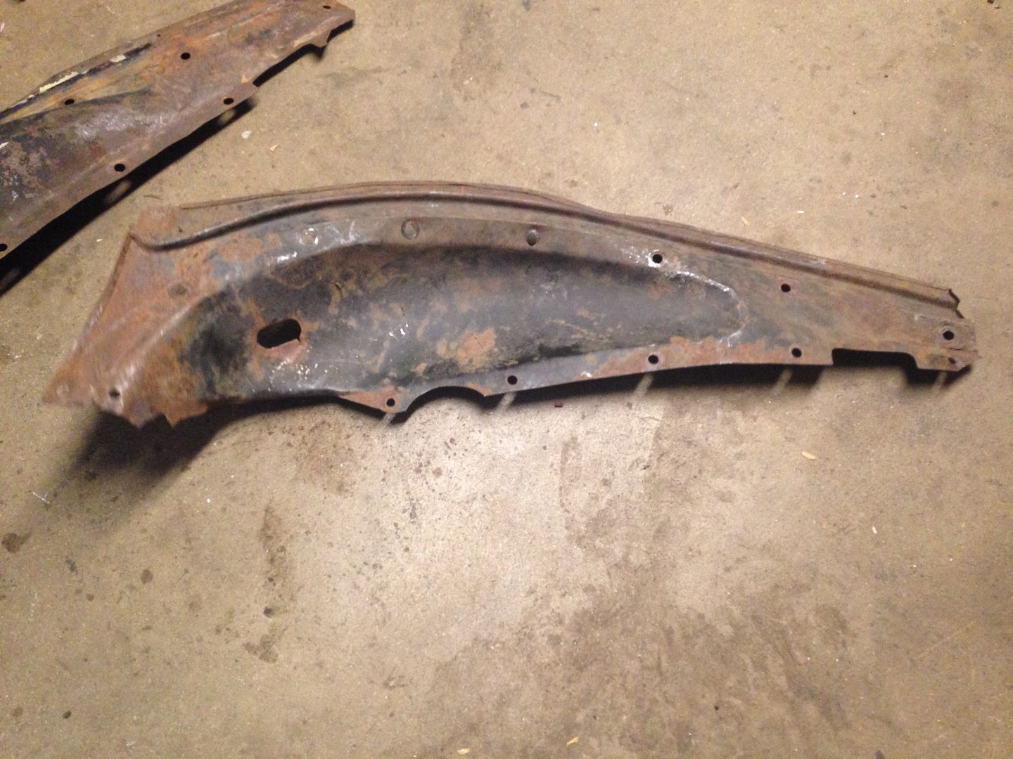 1934 Ford inner fender panels The H.A.M.B.